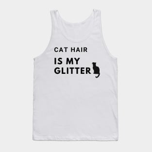 Cat Hair is My Glitter Tank Top